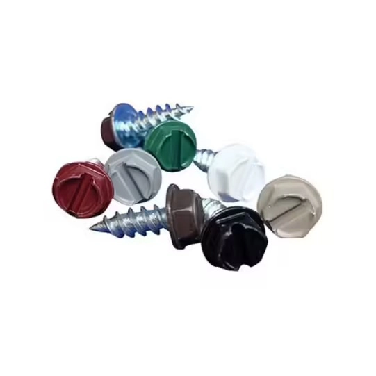 Painted zip screws for gutters, Chicago IL