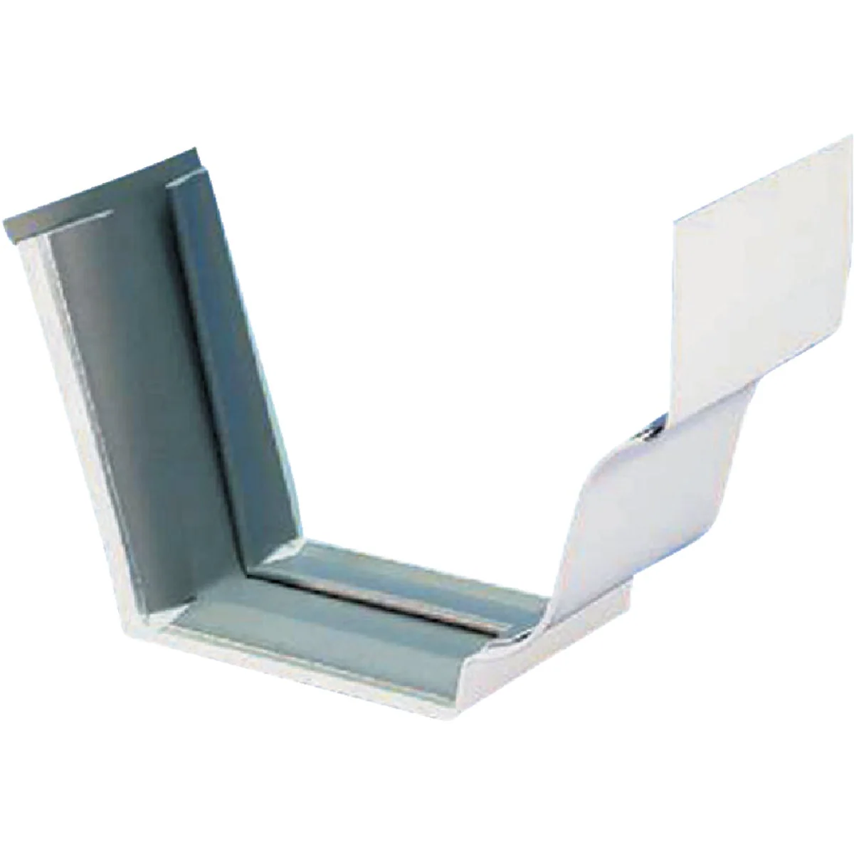Aluminum gutter slip joint connector, Chicago IL